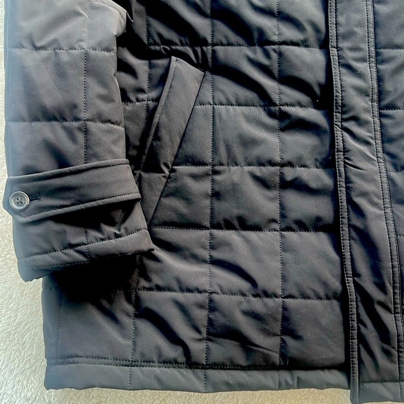 Cremieux Tyler Quilted Jacket Black 48R NWT $395 Lightweight Coat Dillard’s - Picture 6 of 16